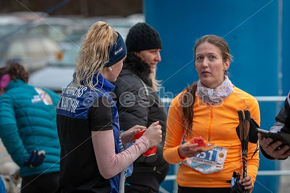 Starty a cílová fota Winter Skyrace 2019