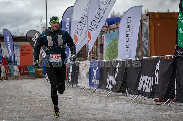 Starty a cílová fota Winter Skyrace 2019