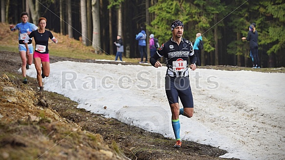 První seběh Ještěd Skyrace