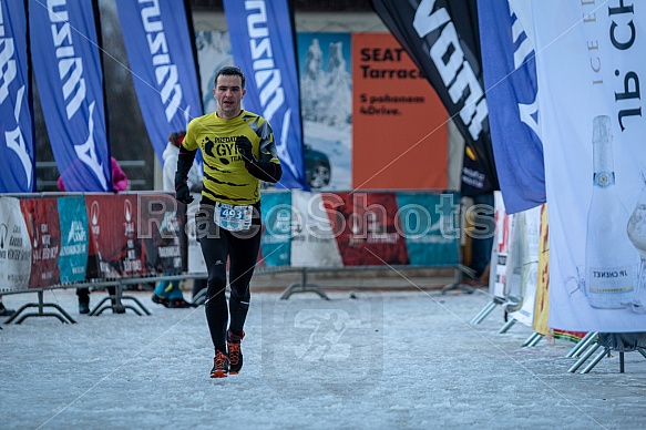 Starty a cílová fota Winter Skyrace 2019
