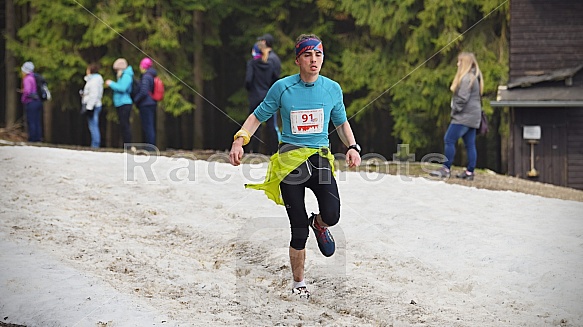 První seběh Ještěd Skyrace
