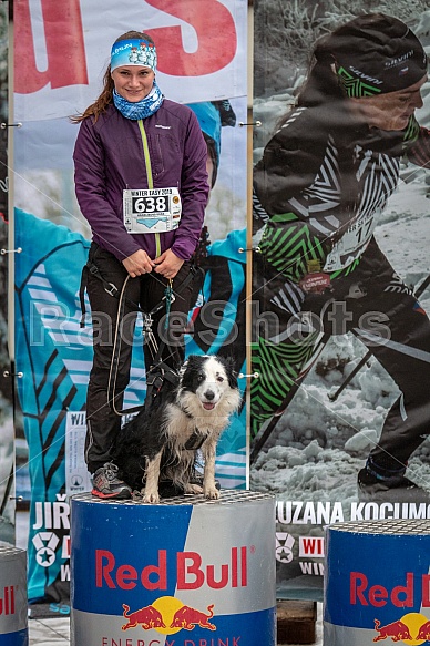 Starty a cílová fota Winter Skyrace 2019