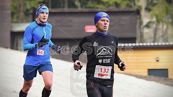 První seběh Ještěd Skyrace
