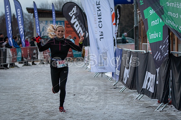 Starty a cílová fota Winter Skyrace 2019