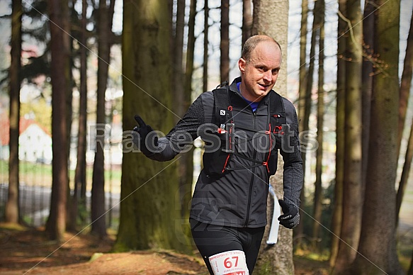 První seběh Ještěd Skyrace