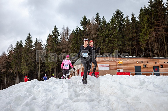 Starty a cílová fota Winter Skyrace 2019