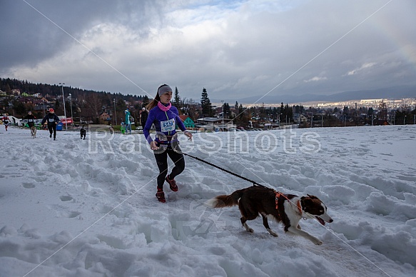 Starty a cílová fota Winter Skyrace 2019