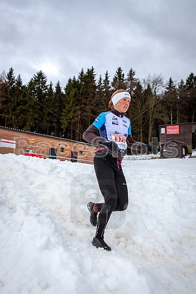 Starty a cílová fota Winter Skyrace 2019