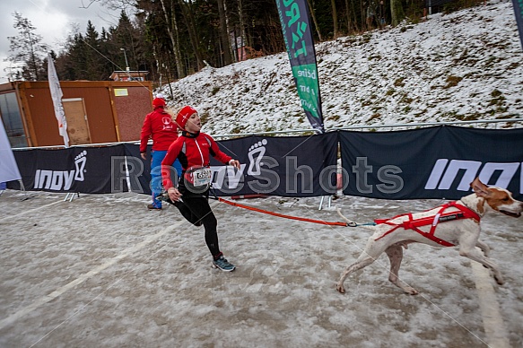 Starty a cílová fota Winter Skyrace 2019