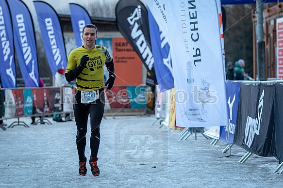 Starty a cílová fota Winter Skyrace 2019