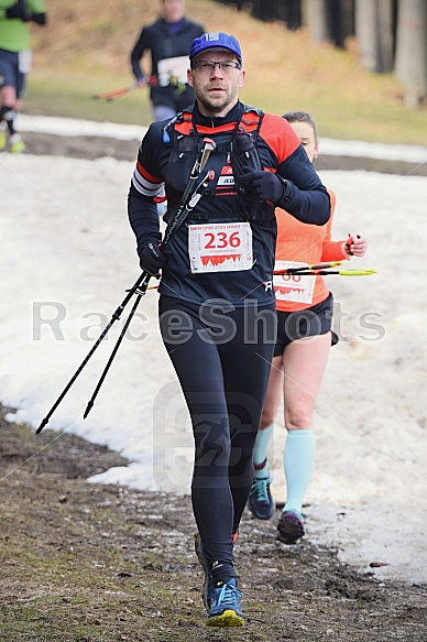 První seběh Ještěd Skyrace
