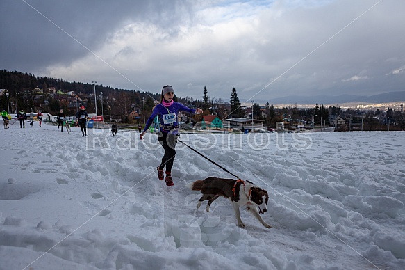 Starty a cílová fota Winter Skyrace 2019