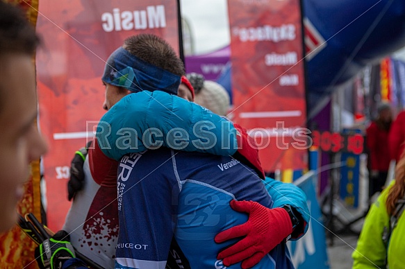 Starty a cílová fota Winter Skyrace 2019