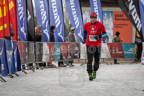 Starty a cílová fota Winter Skyrace 2019