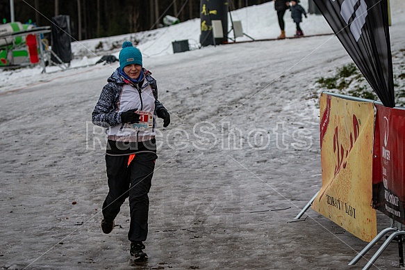 Starty a cílová fota Winter Skyrace 2019