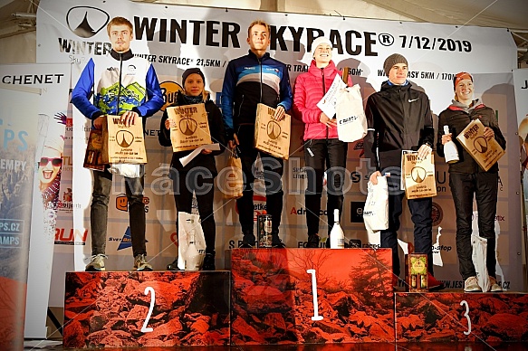 WINTER Skyrace - vyhlášení výsledků