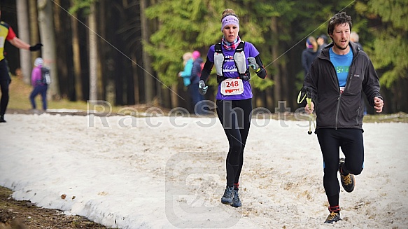 První seběh Ještěd Skyrace