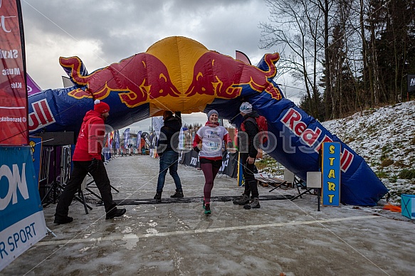 Starty a cílová fota Winter Skyrace 2019