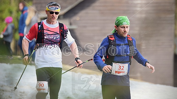 První seběh Ještěd Skyrace
