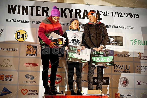 WINTER Skyrace - vyhlášení výsledků