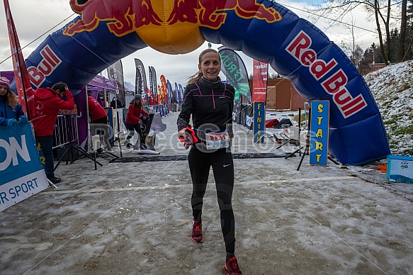 Starty a cílová fota Winter Skyrace 2019