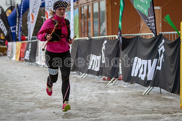 Starty a cílová fota Winter Skyrace 2019