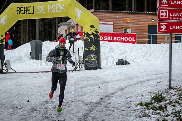 Starty a cílová fota Winter Skyrace 2019