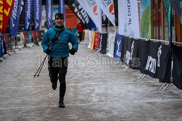 Starty a cílová fota Winter Skyrace 2019