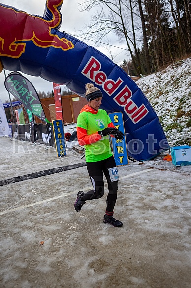 Starty a cílová fota Winter Skyrace 2019
