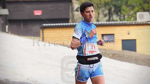První seběh Ještěd Skyrace