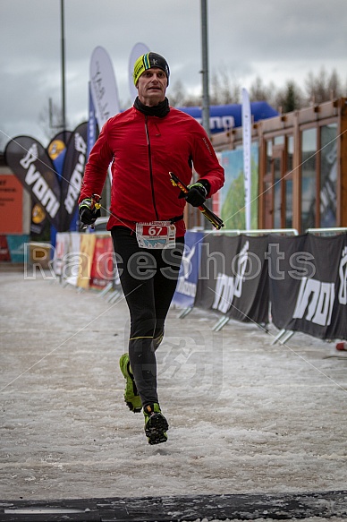 Starty a cílová fota Winter Skyrace 2019