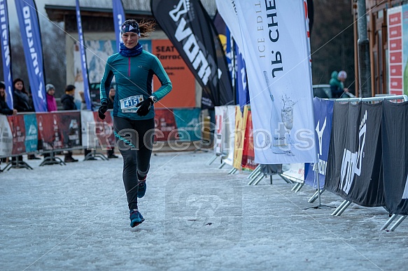 Starty a cílová fota Winter Skyrace 2019