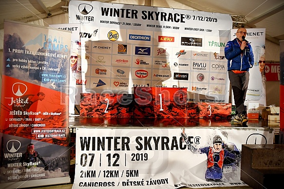 WINTER Skyrace - vyhlášení výsledků