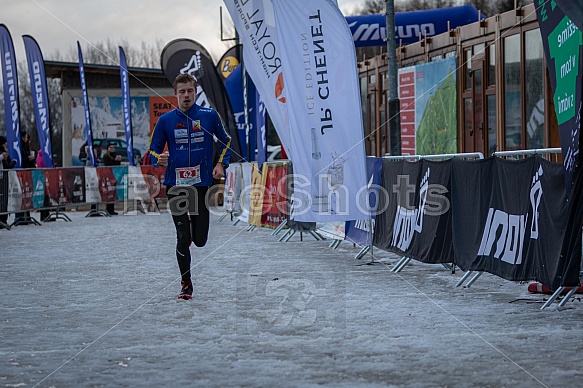 Starty a cílová fota Winter Skyrace 2019