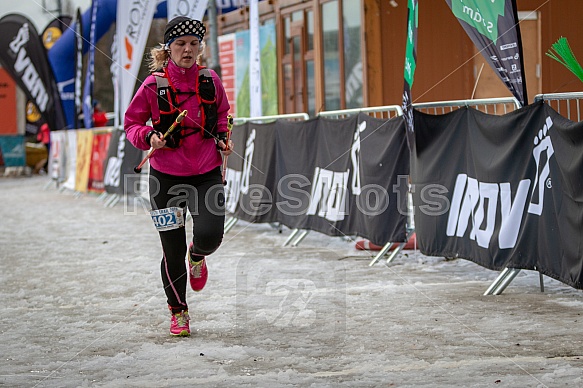 Starty a cílová fota Winter Skyrace 2019