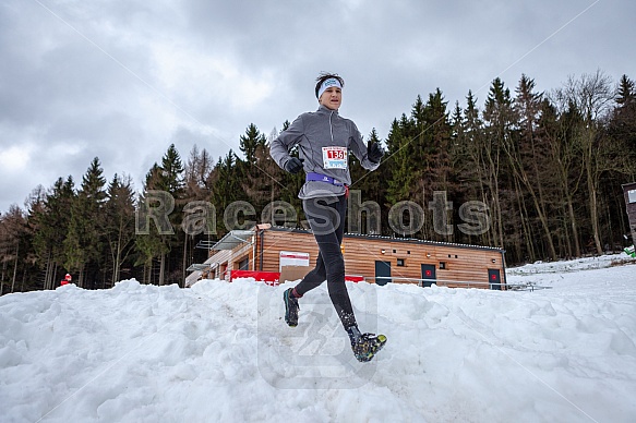 Starty a cílová fota Winter Skyrace 2019