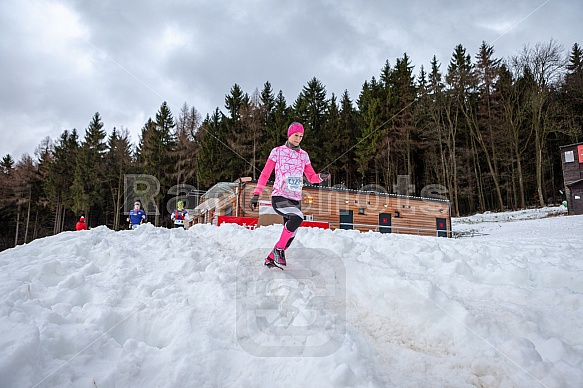 Starty a cílová fota Winter Skyrace 2019