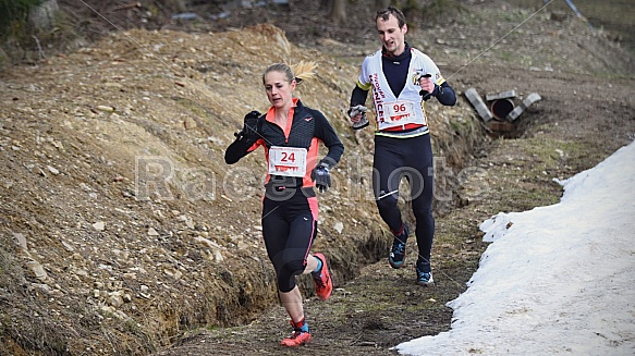 První seběh Ještěd Skyrace