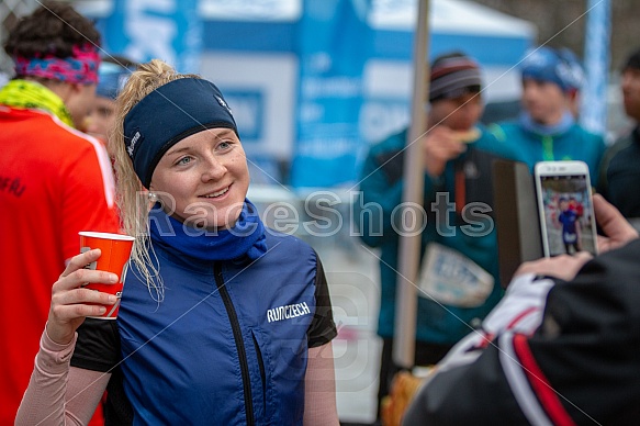 Starty a cílová fota Winter Skyrace 2019