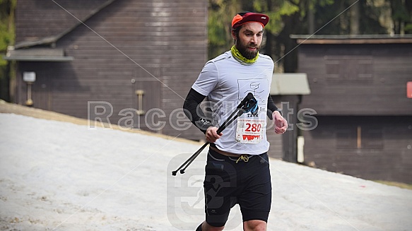 První seběh Ještěd Skyrace