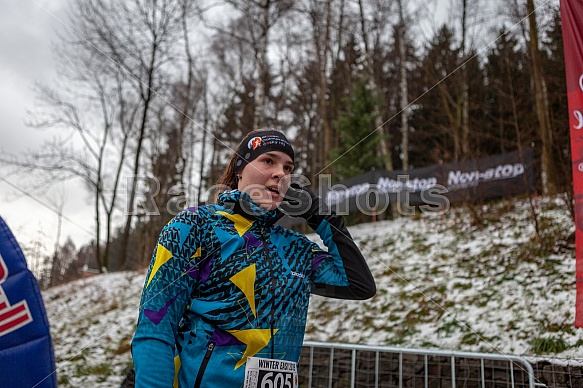 Starty a cílová fota Winter Skyrace 2019