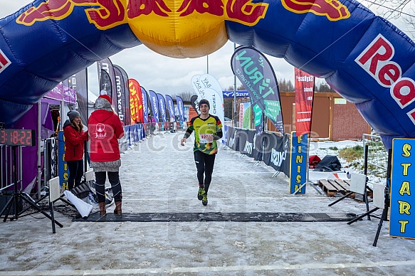 Starty a cílová fota Winter Skyrace 2019