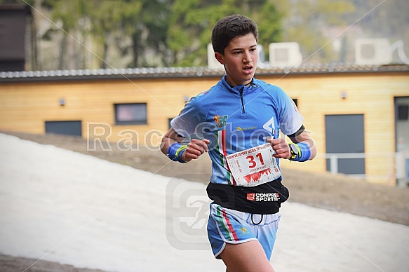 První seběh Ještěd Skyrace