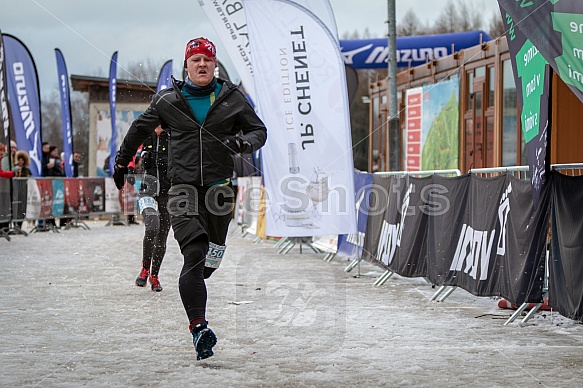 Starty a cílová fota Winter Skyrace 2019
