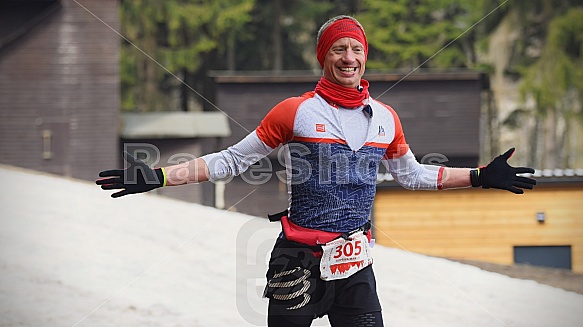 První seběh Ještěd Skyrace