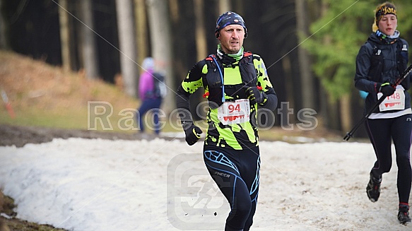 První seběh Ještěd Skyrace