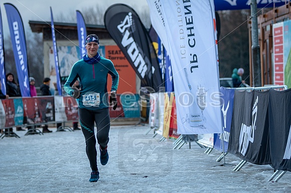 Starty a cílová fota Winter Skyrace 2019