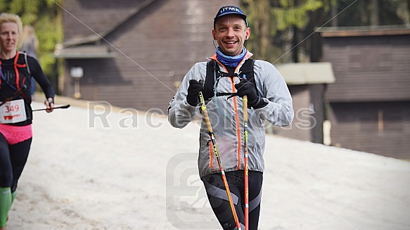 První seběh Ještěd Skyrace