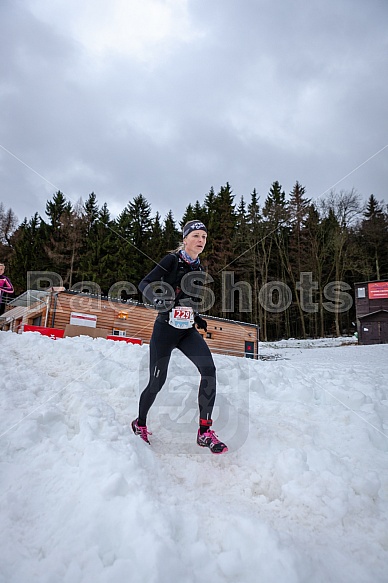 Starty a cílová fota Winter Skyrace 2019