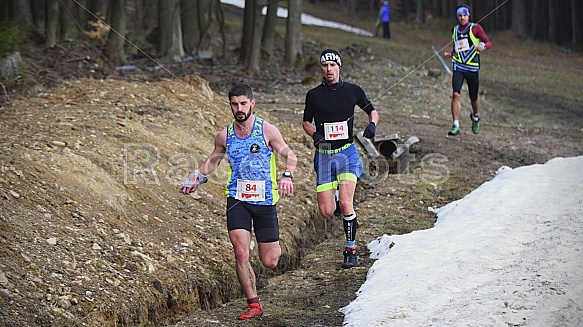 První seběh Ještěd Skyrace